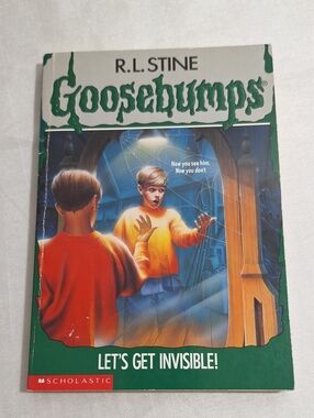 Leta Get Invisible - Goosebumps Book